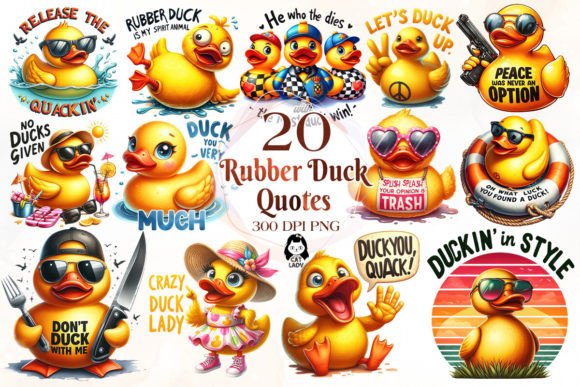 Download Funny Rubber Duck Quotes Sublimation - Rubber Collection