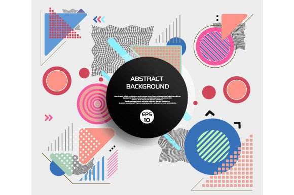 Download Round Abstract of Geometric Graphic - Round Collection