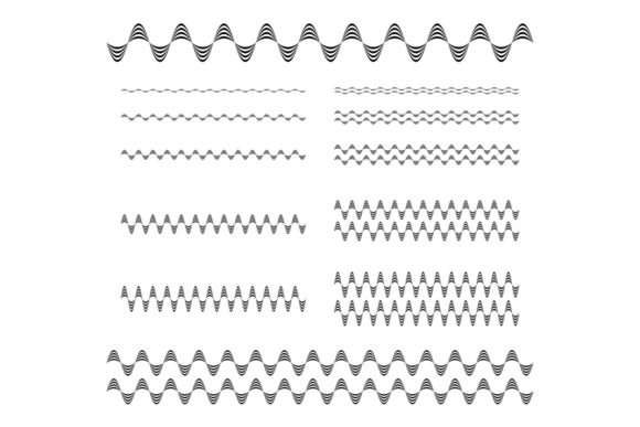 Download Geometrical Line Divider Set - Set Collection