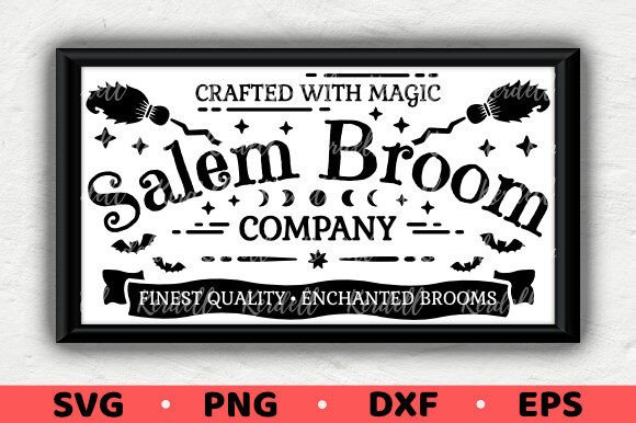 Download Salem Broom Company Halloween Witch Sing - Company Collection
