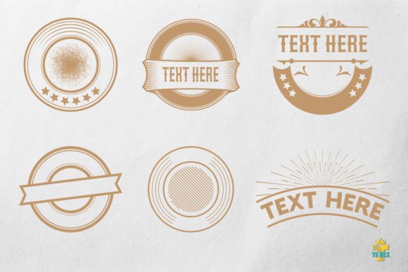 Download Vintage Badge Logo Set 2 - Set Collection