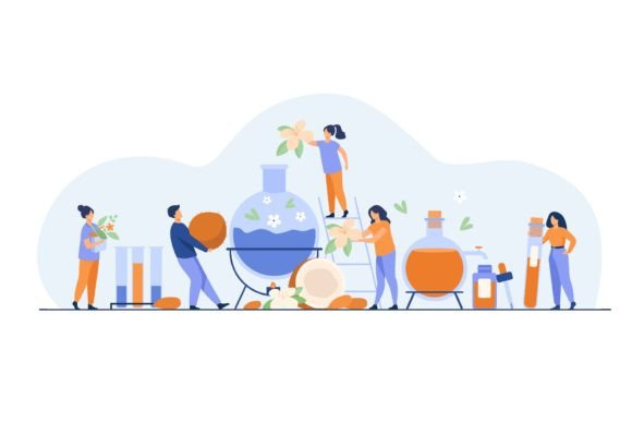Download Team of Technologists Making Skin Care P - Care Collection
