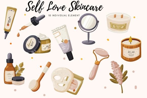 Download Self Care Skincare Clipart - Care Collection