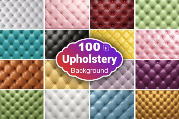 Download Upholstery Leather Background - Round Collection