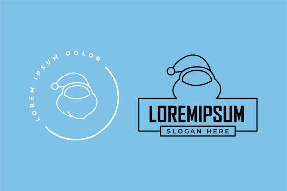 Download Christmas Santa Logo Set Illustrationss - Set Collection