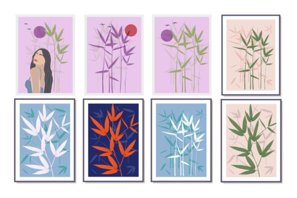 Download Modern Bamboo Poster Set - Set Collection