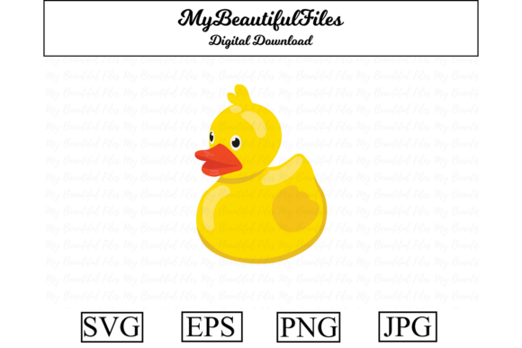 Download Rubber Duck Baby Illustration - Premium Resources
