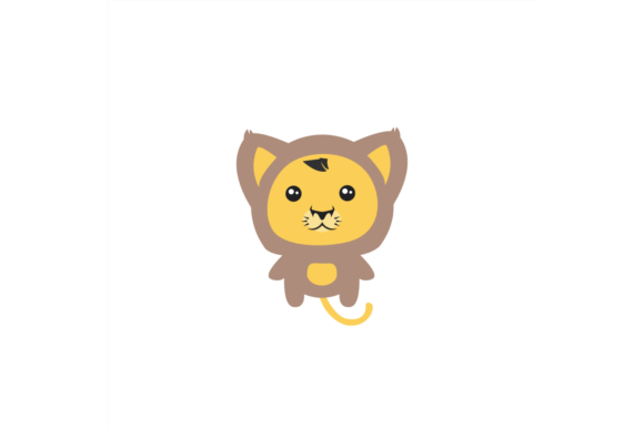 Download Chubby Lion Mascot for Company Icon - Company Collection