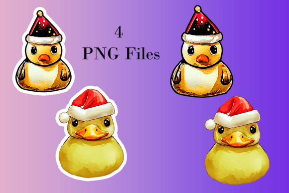 Download Christmas Rubber Ducky Set - Set Collection