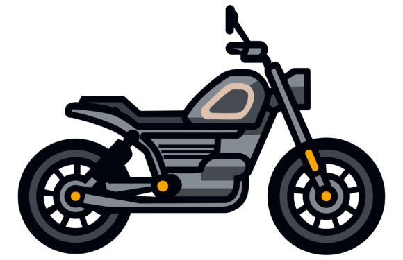 Download Illustration of Motor Cycle Vector - Motor Collection