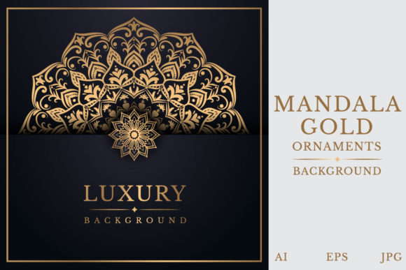 Download Luxury Mandala Background Arabesque - Round Collection